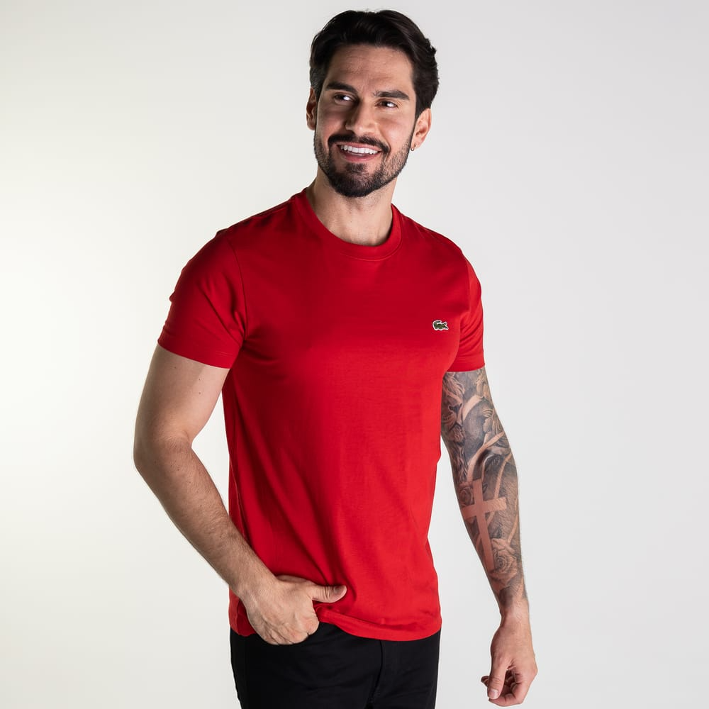 Kit 5 Camisetas Lacoste Premium - COMPRE 3 LEVE 5