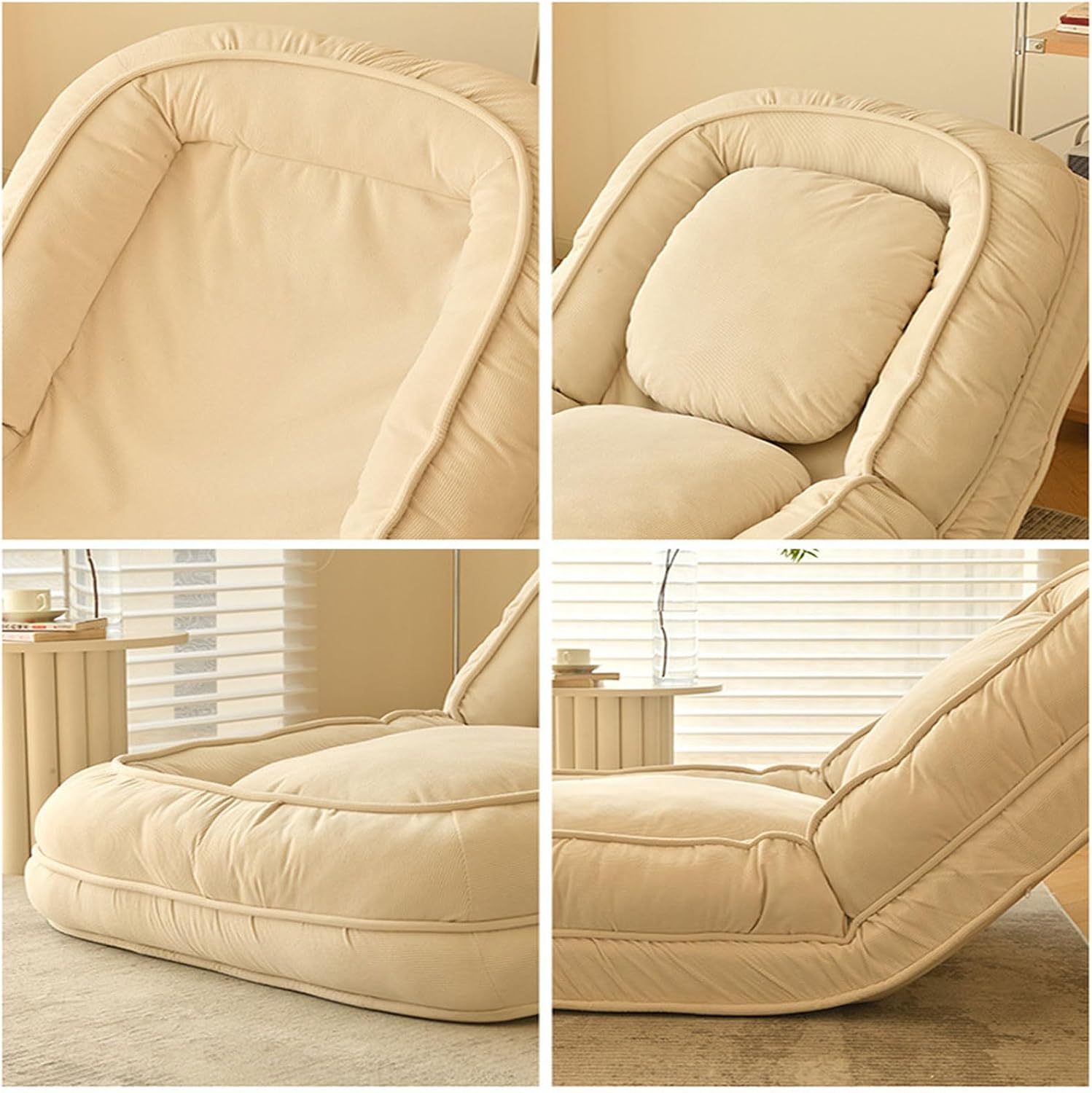 Sofá Cama Algodão Retrátil 5 em 1 + BRINDE: Almofadas Cushion