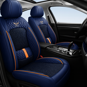 Kit Capa para Banco Premium Completa + BRINDE: Capa de Volante de Couro