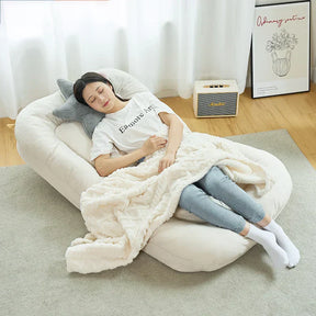 Sofá Cama Algodão Retrátil 5 em 1 + BRINDE: Almofadas Cushion