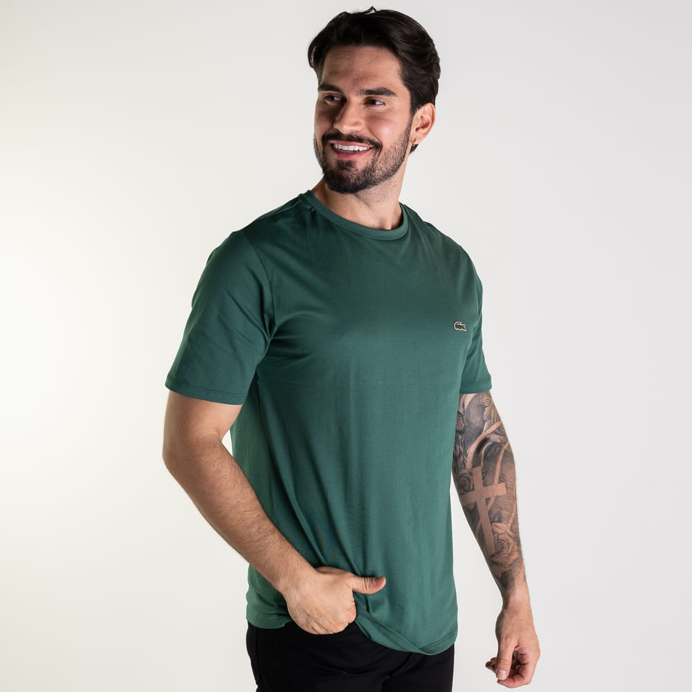 Kit 5 Camisetas Lacoste Premium - COMPRE 3 LEVE 5
