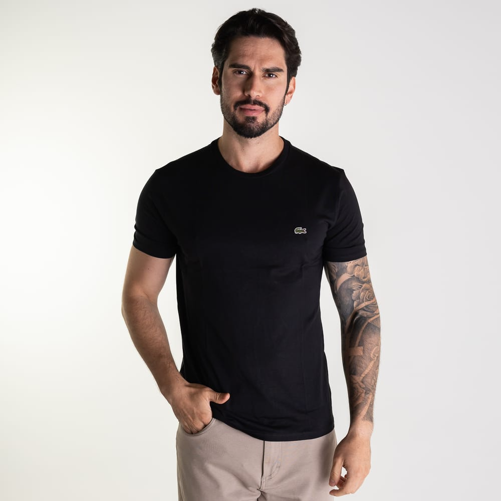 Kit 5 Camisetas Lacoste Premium - COMPRE 3 LEVE 5